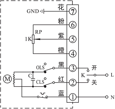 DCL Hua Yi actuator C type interface diagram