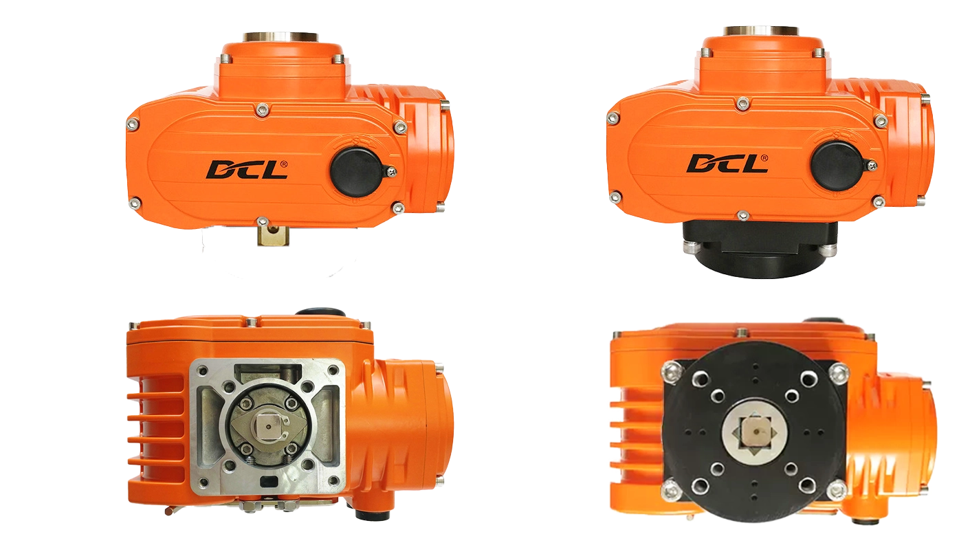 Huayi Explosion-Proof Actuator Installation Demension | DCL Explosion-Proof Actuator Installation Demension
