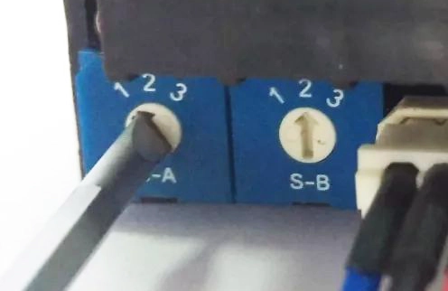Setting the motorized actuator to automatic mode